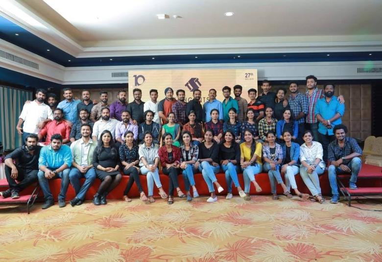 Joy Sebastian and team