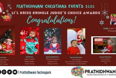 Congratulation Winners !!! -  Prathidhwani Li'l Kriss Kringle 2020 Jury Awards